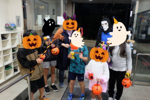 ハロウィンのお客さま